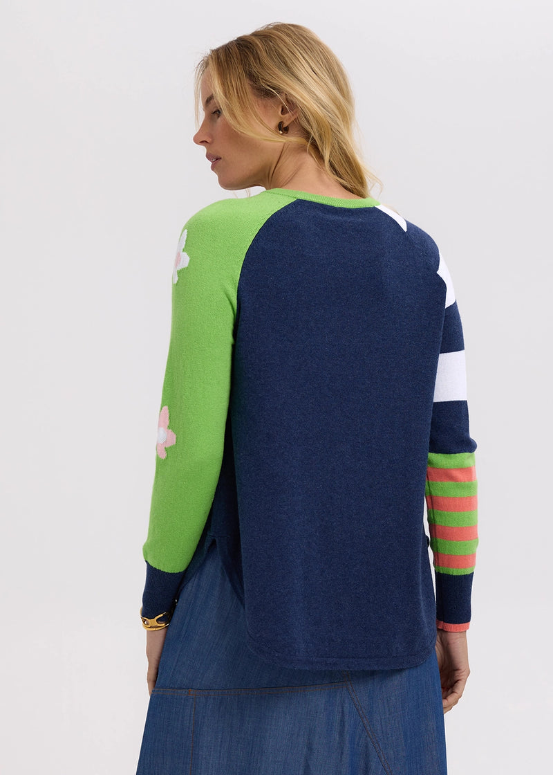 Zaket & Plover My Happy Jumper in Denim ZP7710