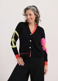 Zaket & Plover Peace Please Cardigan ZP7711
