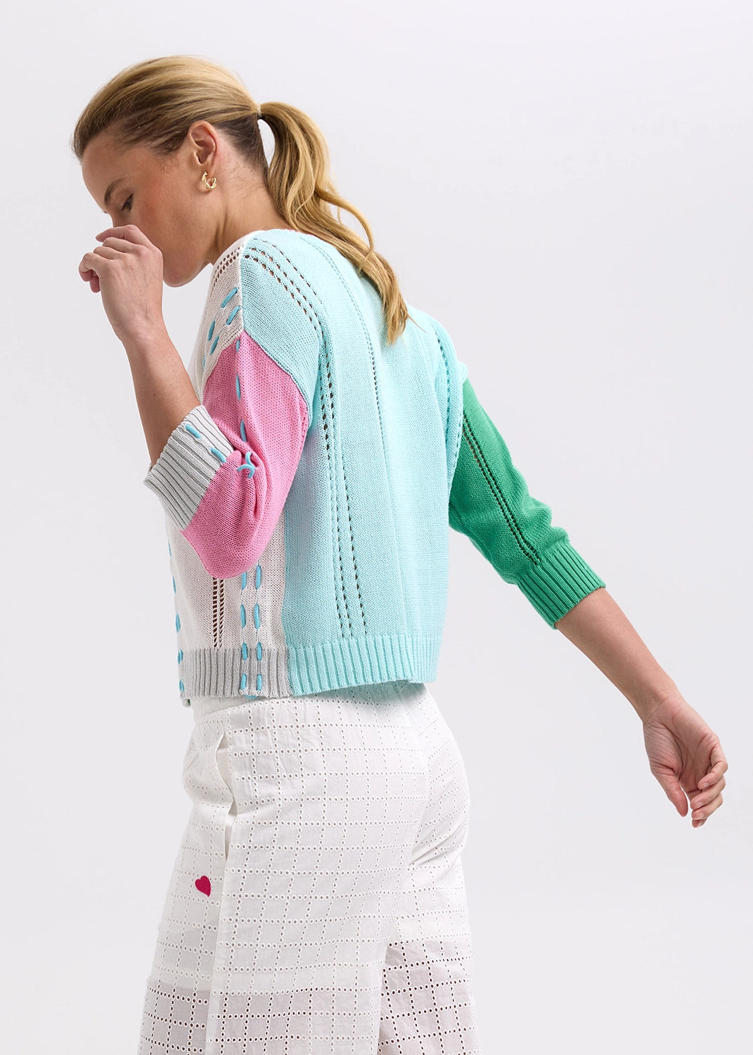 Zaket & Plover Thread Detail Cardigan ZP7719