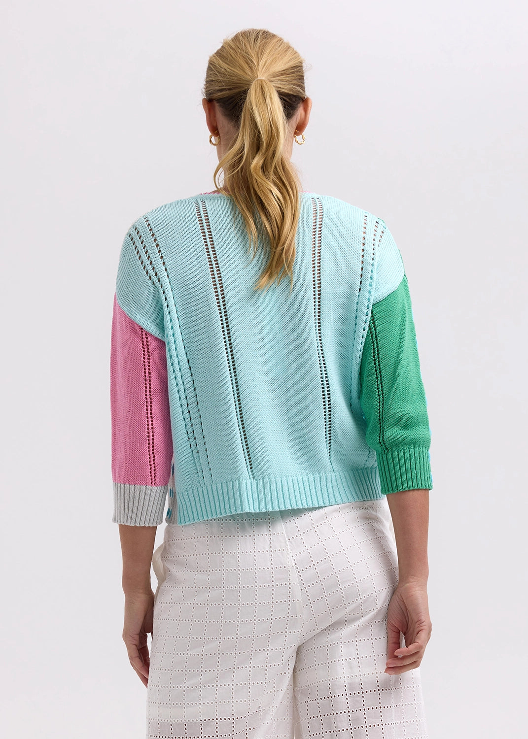 Zaket & Plover Thread Detail Cardigan ZP7719