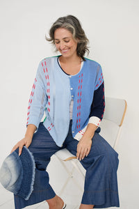 Zaket & Plover Thread Detail Cardigan ZP7719