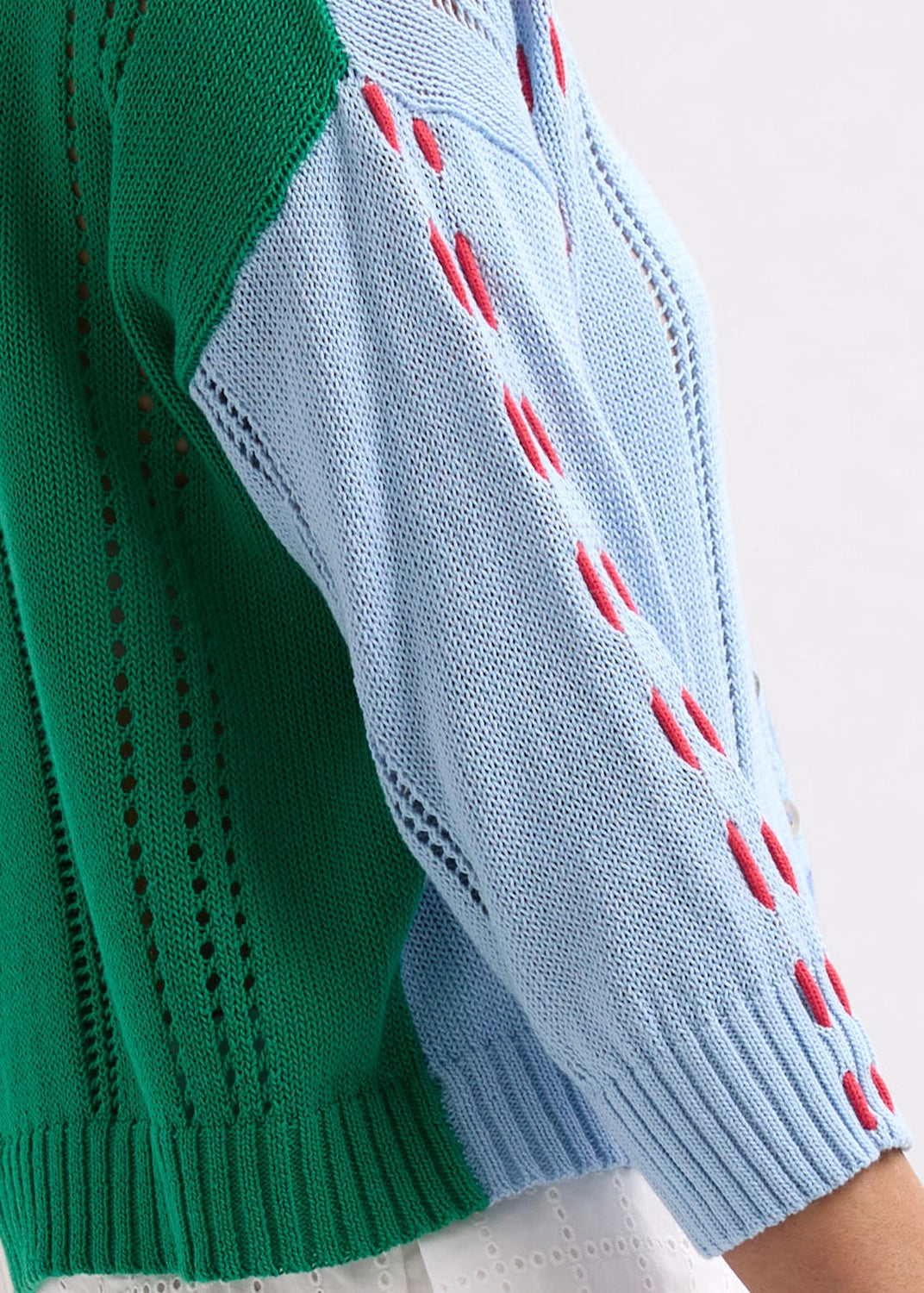 Zaket & Plover Thread Detail Cardigan ZP7719