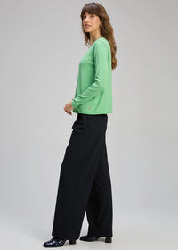 Zaket & Plover Crew Essential In Basil Zp8145