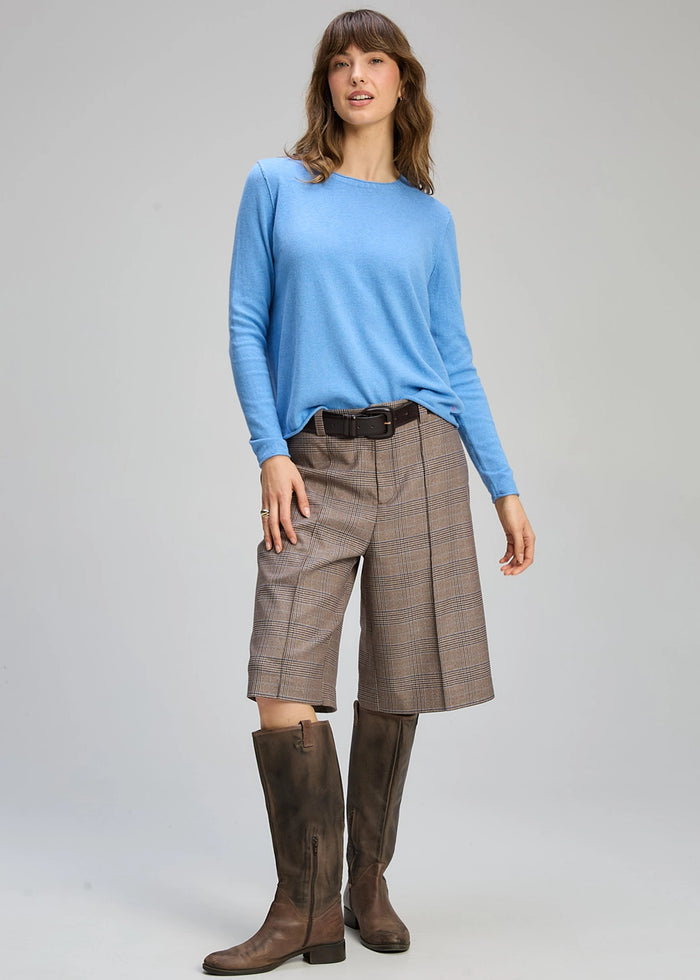 Zaket & Plover Crew Essential In Blueberry Zp8145