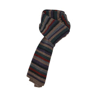Mansted Zett Yak Stripe Scarf in Mushroom