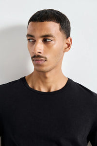 American Vintage Men's T-Shirt Bysapick in Black MBYSA18BH25
