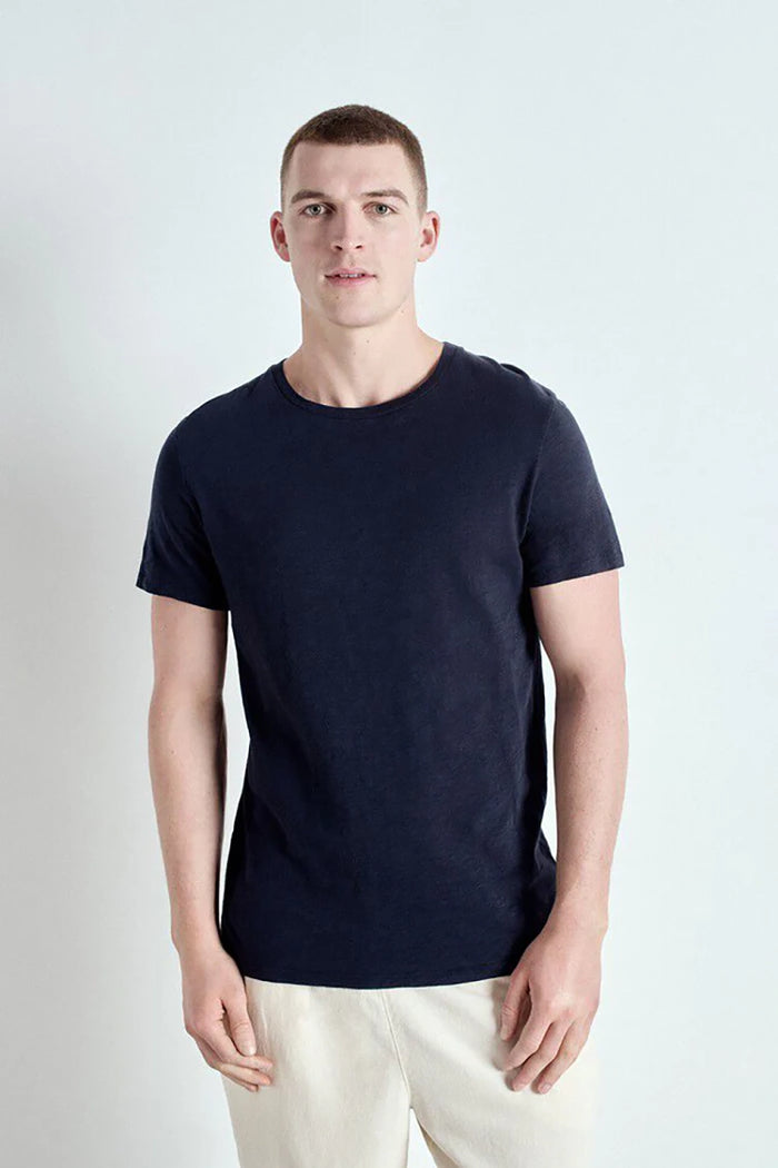 American Vintage Men's T-Shirt Bysapick in Navy MBYSA18BH25