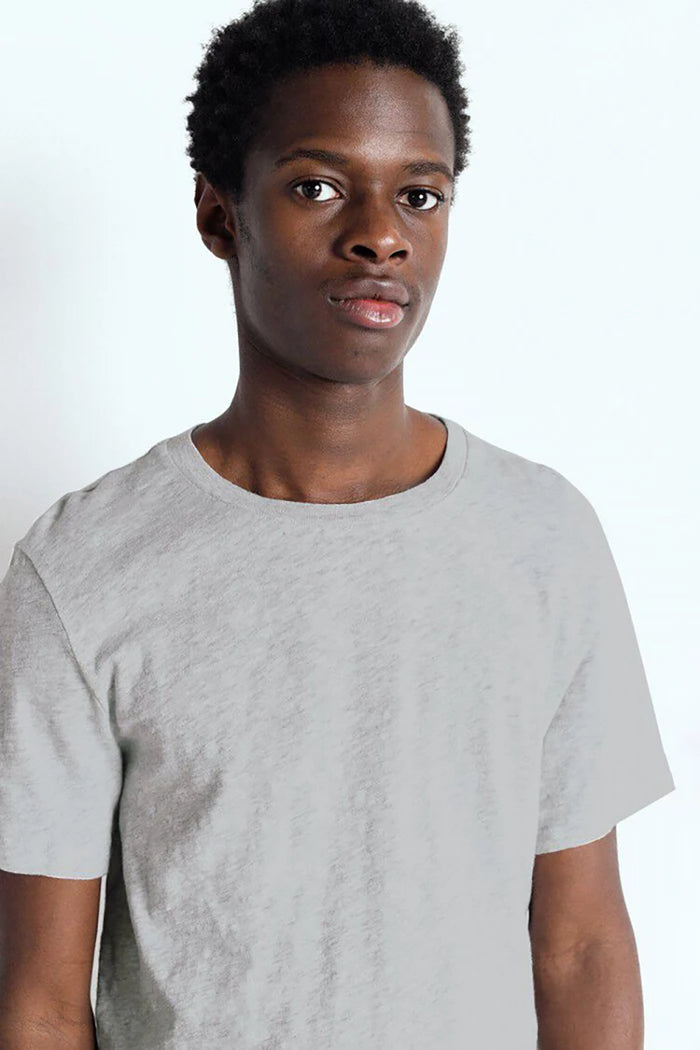 American Vintage Men's T-Shirt Bysapick in Polar Melange MBYSA18BH25