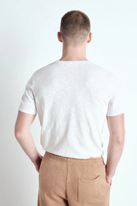 American Vintage Men's T-Shirt Bysapick in White MBYSA18BH25