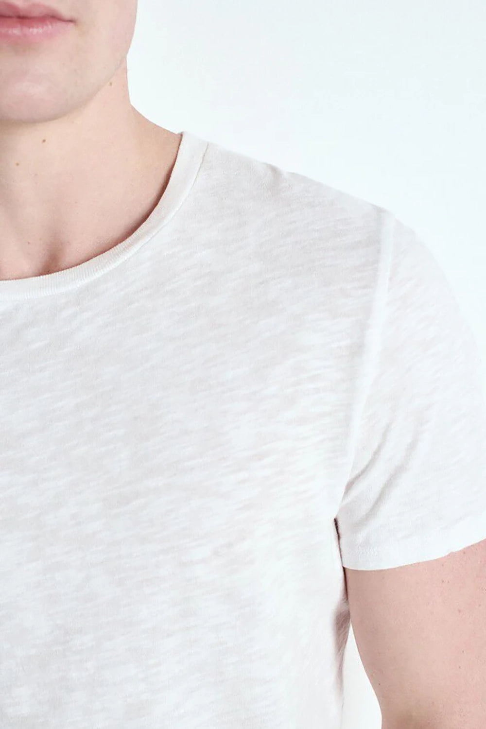 American Vintage Men's T-Shirt Bysapick in White MBYSA18BH25