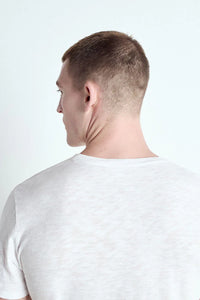 American Vintage Men's T-Shirt Bysapick in White MBYSA18BH25