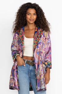 Johnny Was Joan Pouch Pocket Sherpa Jacket (reversible) - Darnah B43524-9