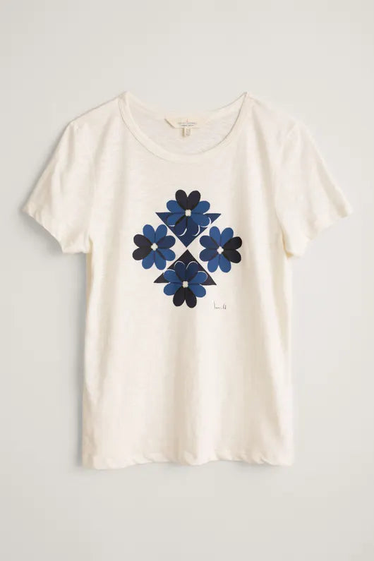 Seasalt Printing Ink Organic Cotton T-Shirt B-WM27108