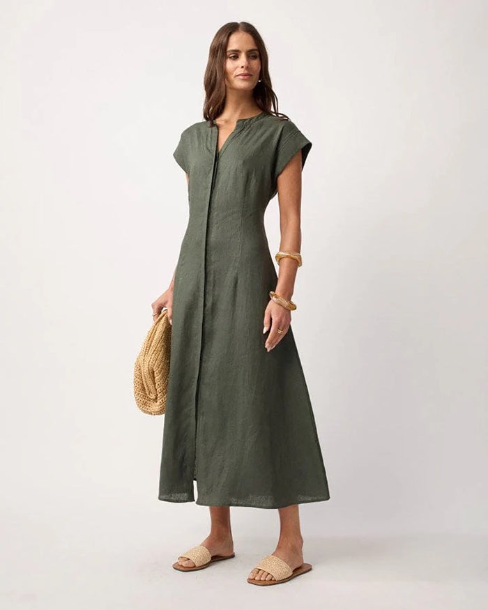 Yarra Trail Bodhi Dress in Nori YTWN9630