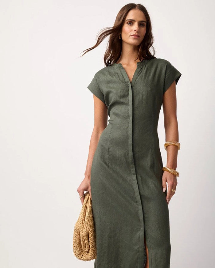 Yarra Trail Bodhi Dress in Nori YTWN9630