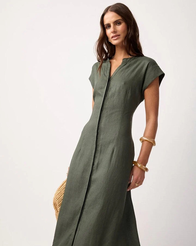 Yarra Trail Bodhi Dress in Nori YTWN9630