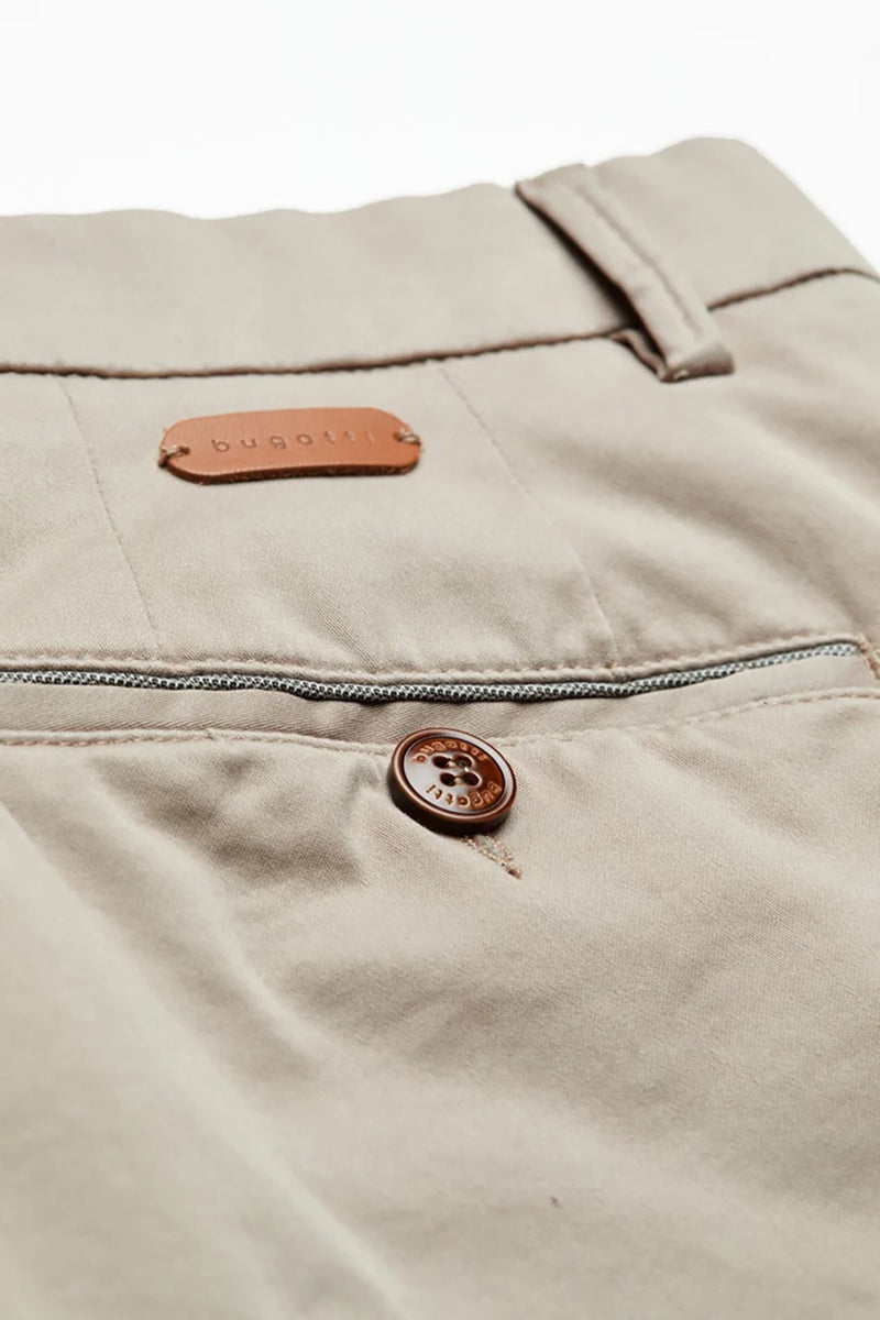 Bugatti Modern Fit Flat-front Chinos 4220-16224
