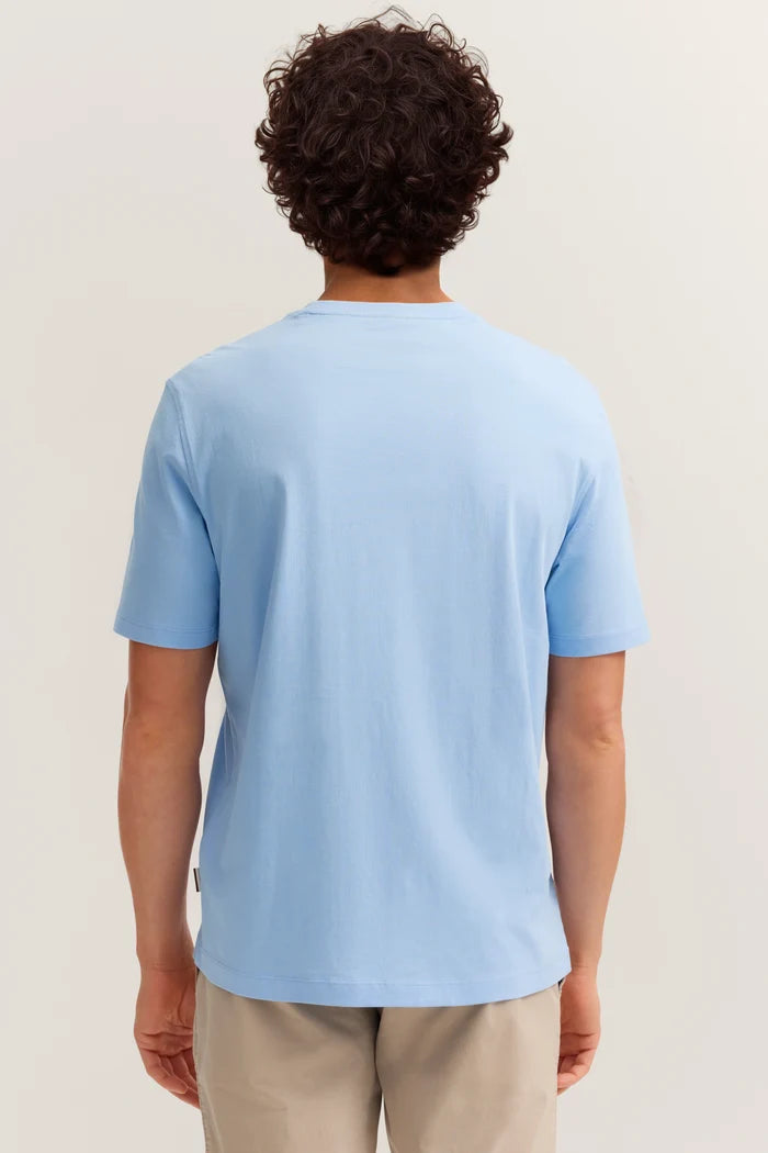 Bugatti TShirt in Sky 8350-15040E-320