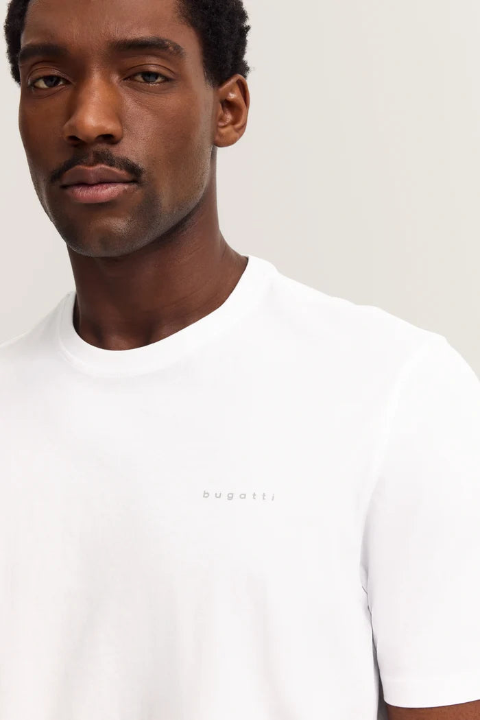 Bugatti Crew Neck TShirt 8350-95040-10 White