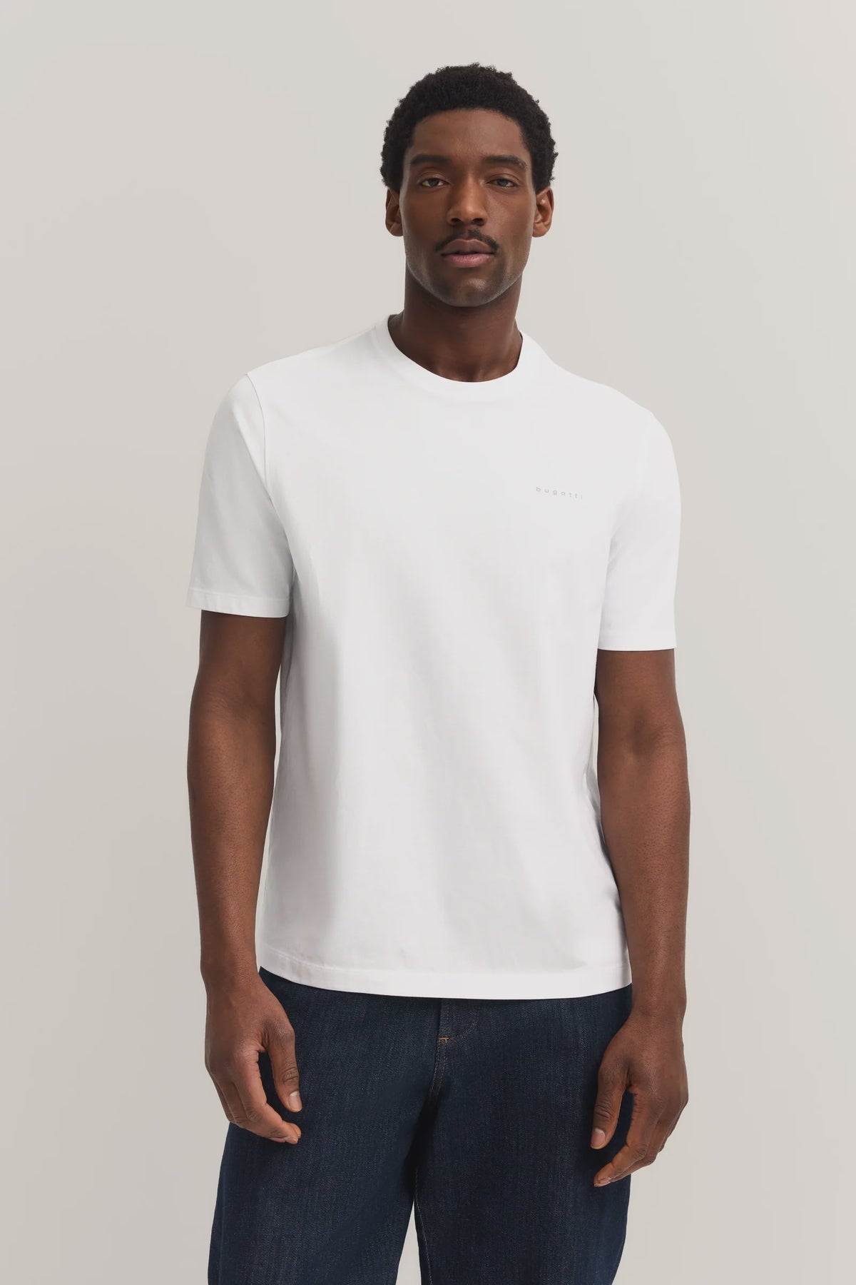 Bugatti Crew Neck TShirt 8350-95040-10 White