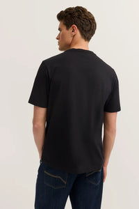 Bugatti Crew Neck TShirt in Black 8350-95040-290