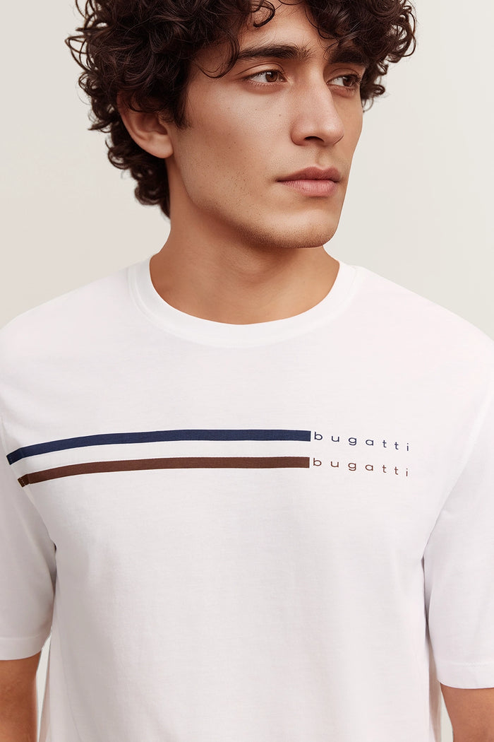 Bugatti Shirt O Neck  8350-15041E-10