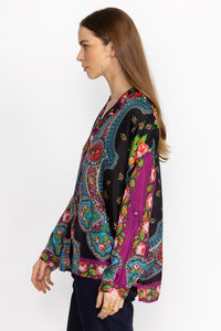 Johnny Was Rose Spark Seline Button Down C12924-3