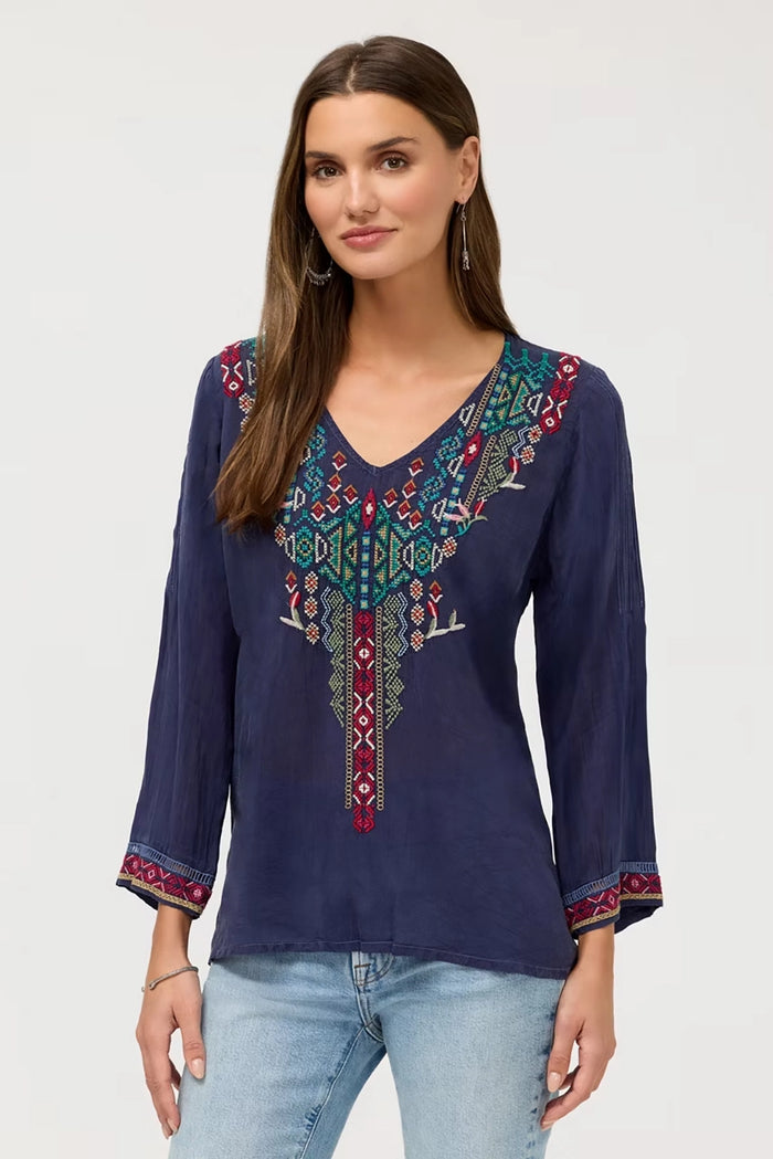 Johnny Was Winkle Blouse C13526-7- Pre-Order September Delivery