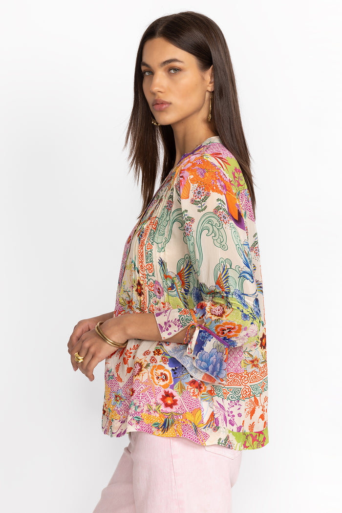 Johnny Was Vacanza Blouse - Mcdreamer C13724B4 - Pre Order Early June Delivery