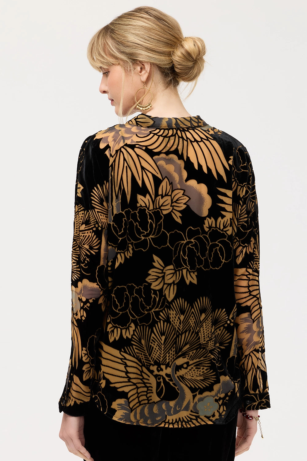 Johnny Was The Audrey Shirt With Shirt Tail Hem C13725-9