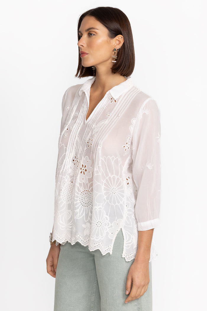 Johnny Was Lemmi Blouse - Jazlynn C15024-4 - Pre Order Early June Delivery