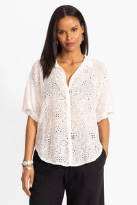 Johnny Was The Audrey Short Sleeve Shirt - Mariposa C18125-4