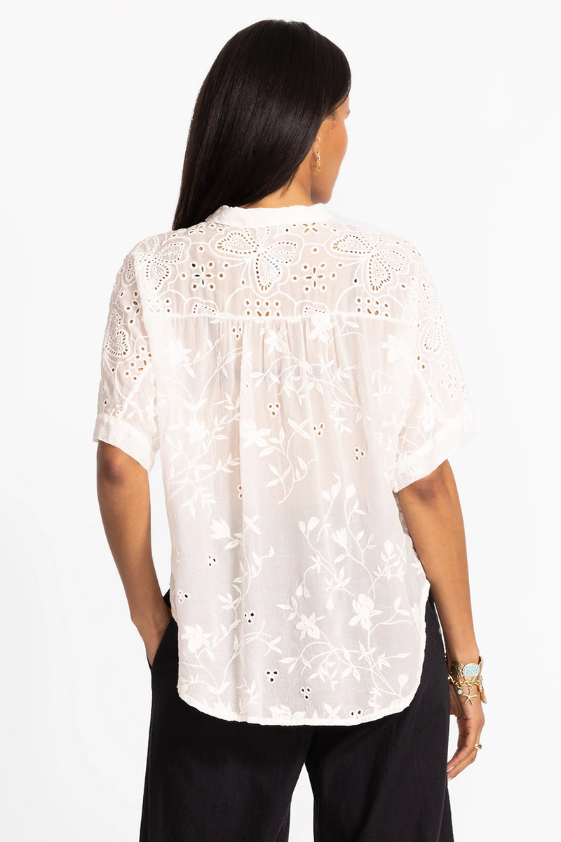 Johnny Was The Audrey Short Sleeve Shirt - Mariposa C18125-4