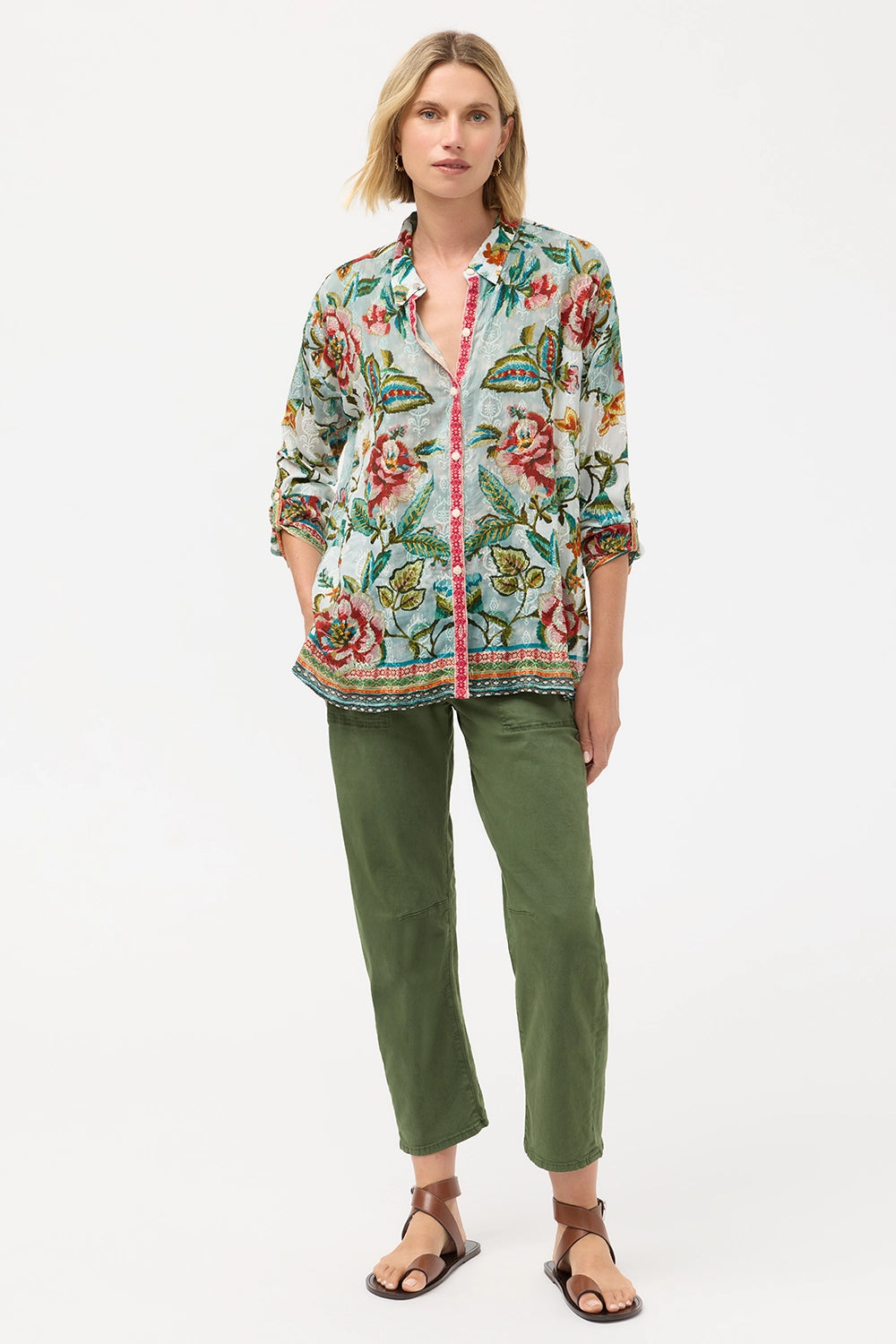 Johnny Was The Audrey Button Up Shirt - Gillian C19225-E