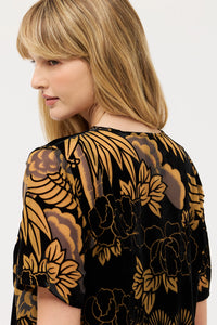 Johnny Was Modet Short Dress - Lyla Burnout C33425-9