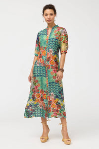 Johnny Was Midaxi Shirt Dress - Carlina C35626-6