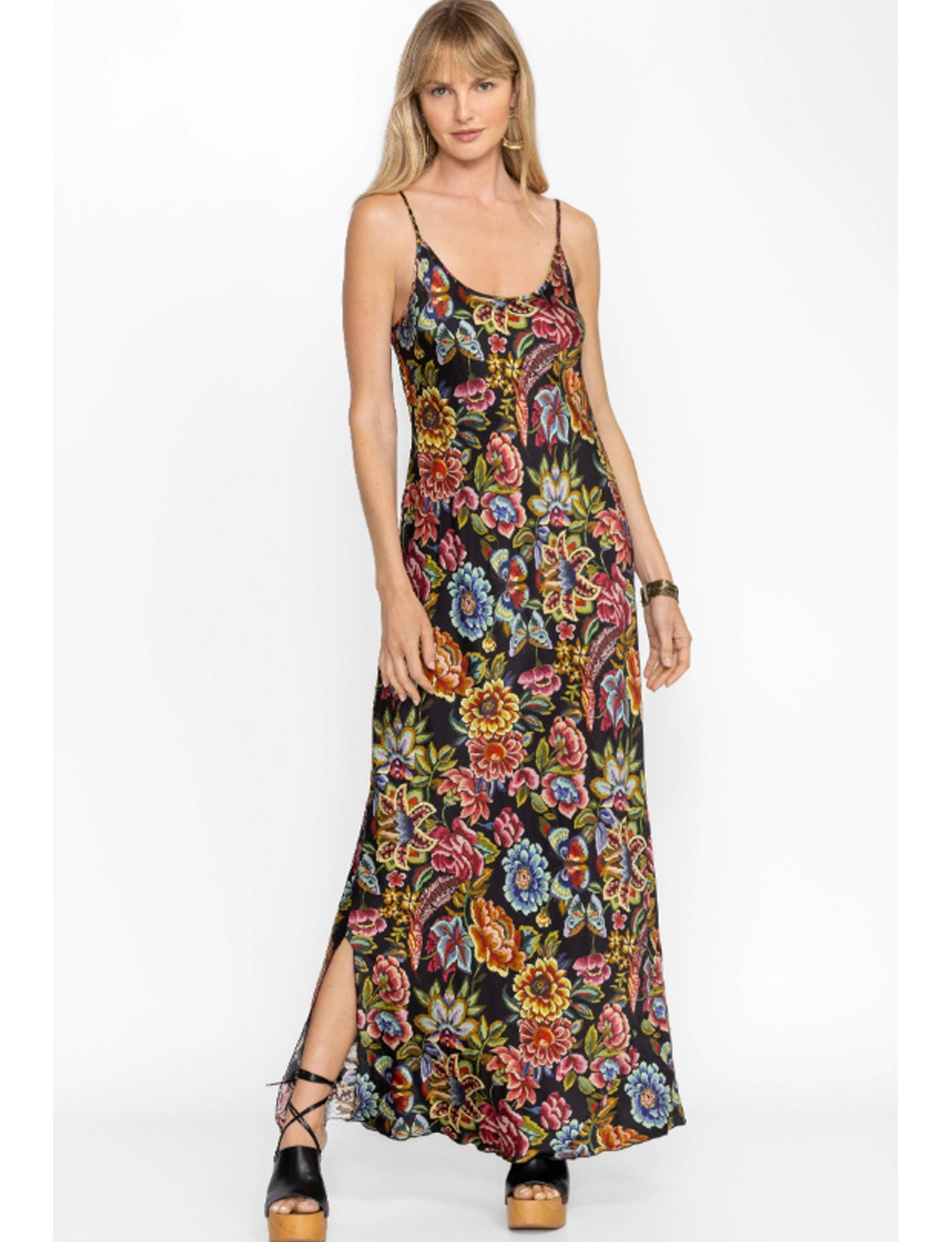 Johnny Was Gigianna Slip Dress - Antiqua Flower C35924-8