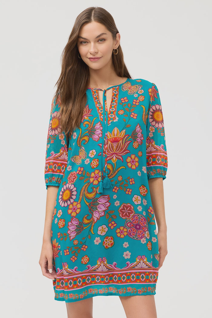 Johnny Was Lavinia Dress - Endora (Lined) C37725-E