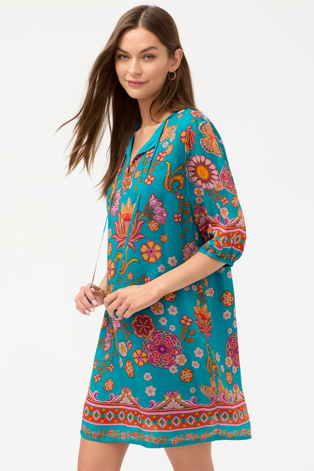 Johnny Was Lavinia Dress - Endora (Lined) C37725-E