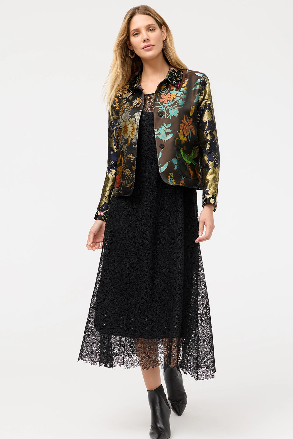 Johnny Was Limited Edition Jacquard Cropped Jacket C41625-O - Pre-Order December Delivery