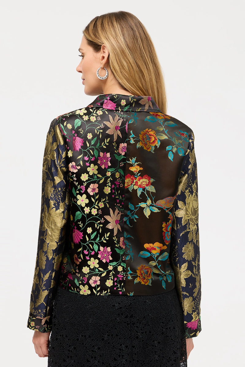 Johnny Was Limited Edition Jacquard Cropped Jacket C41625-O - Pre-Order December Delivery