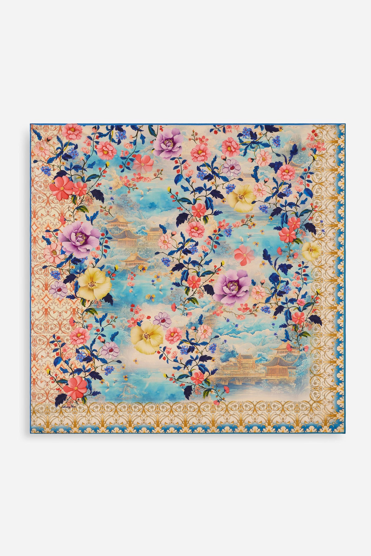 Johnny Was Silk Scarf - Chemis C90426-5