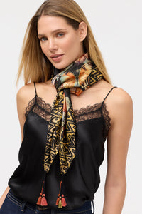 Johnny Was Silk Scarf - Teyros C96025-O