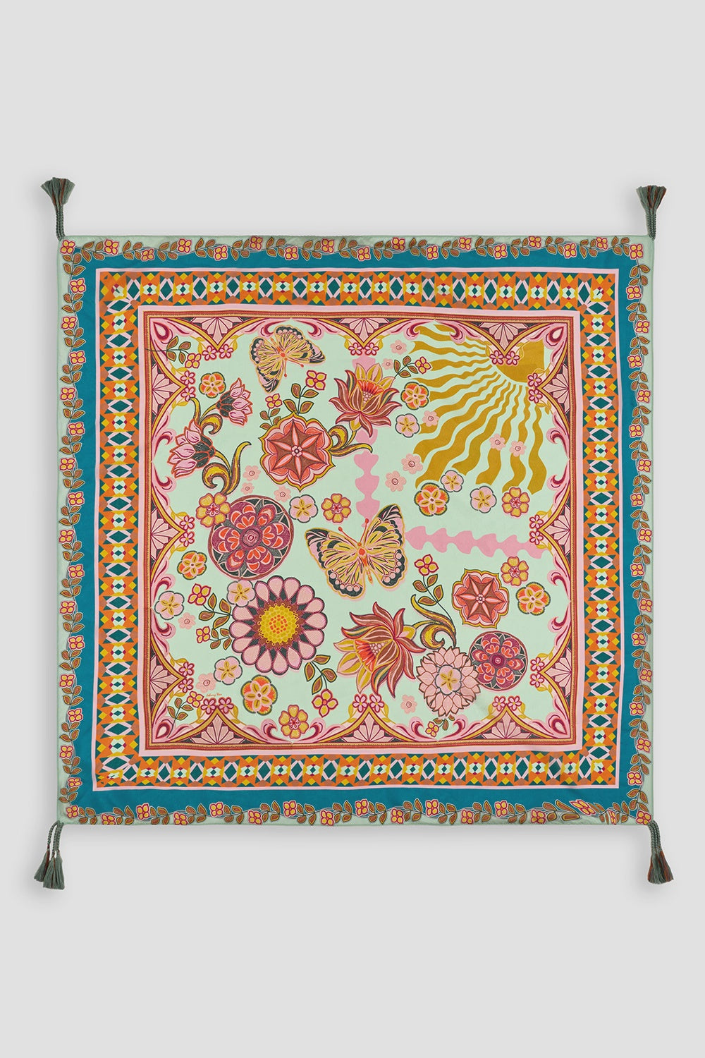 Johnny Was Silk Scarf - Endora C96725-E