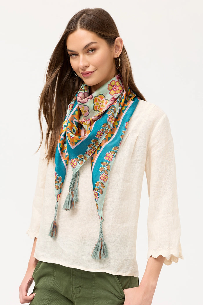 Johnny Was Silk Scarf - Endora C96725-E
