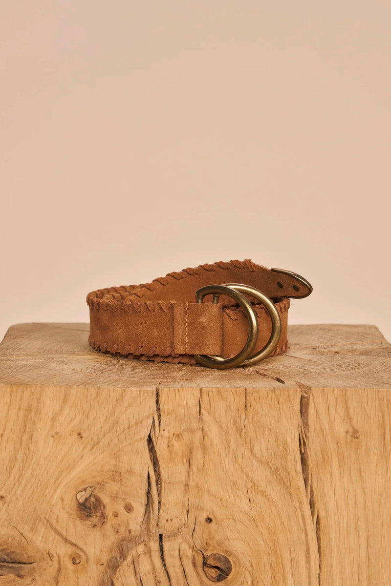 Mos Mosh Braided Suede Belt 156780