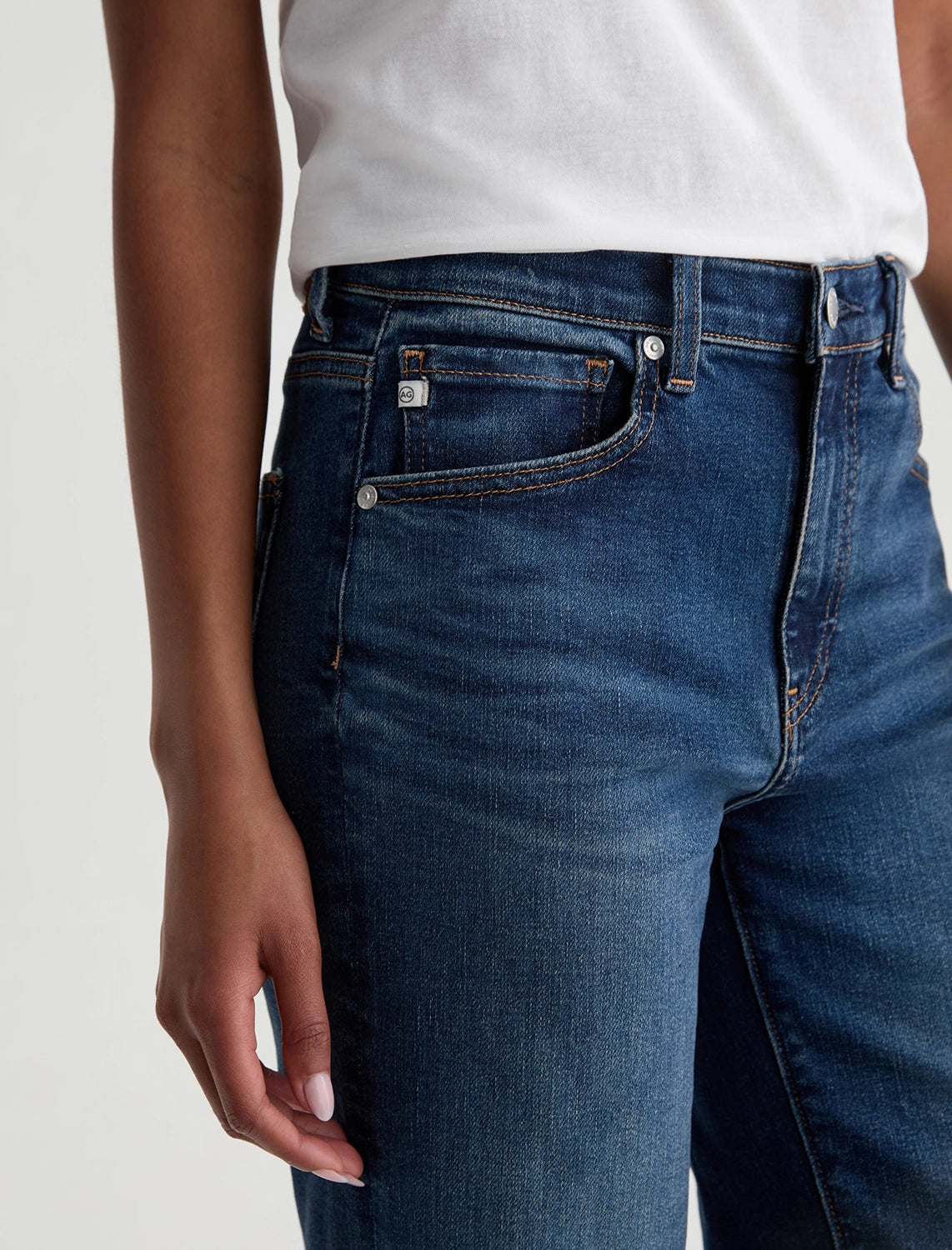 Adriano Goldschmied Brinley Night Cap straight leg jean