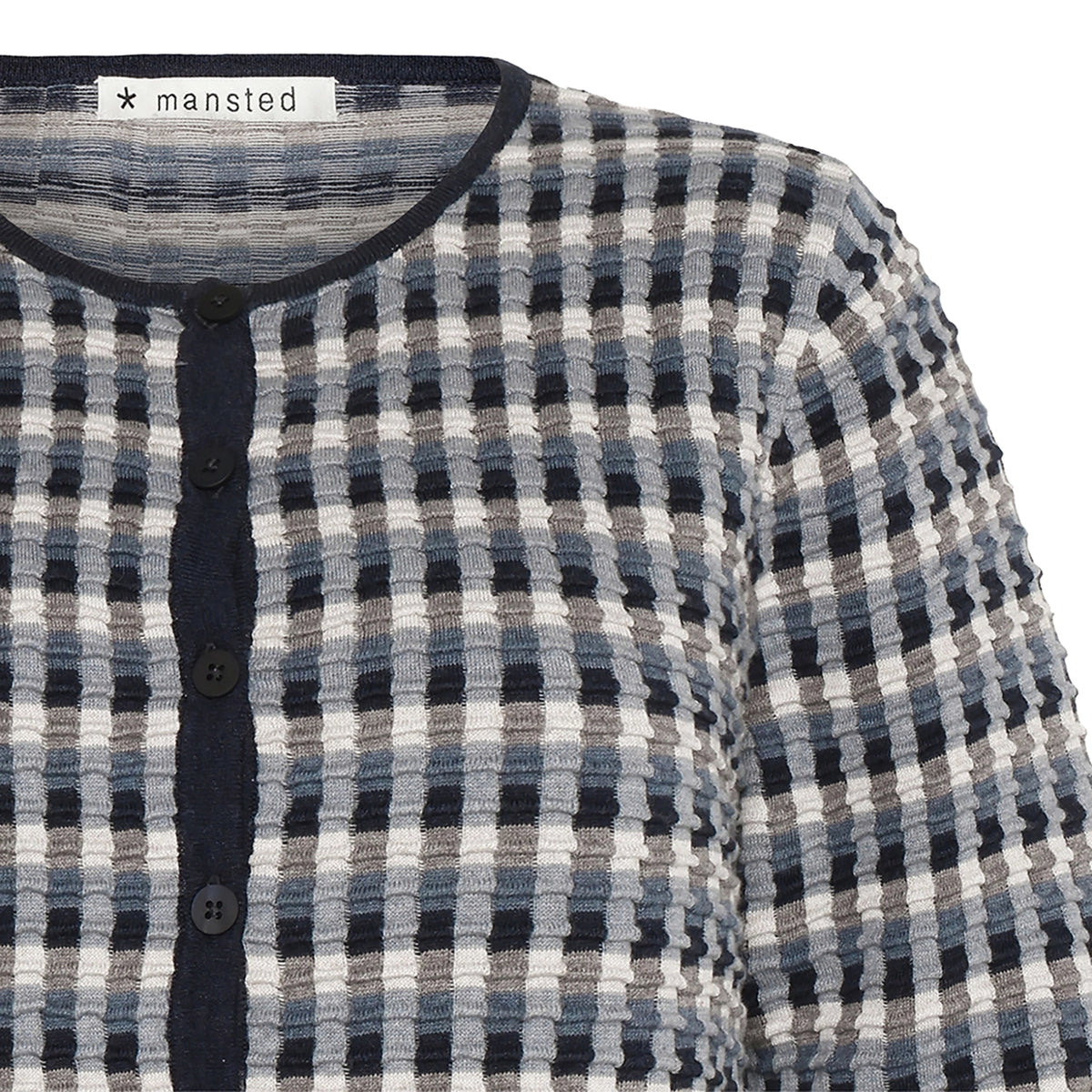 Mansted Emilia Eco Raise Check in Grey