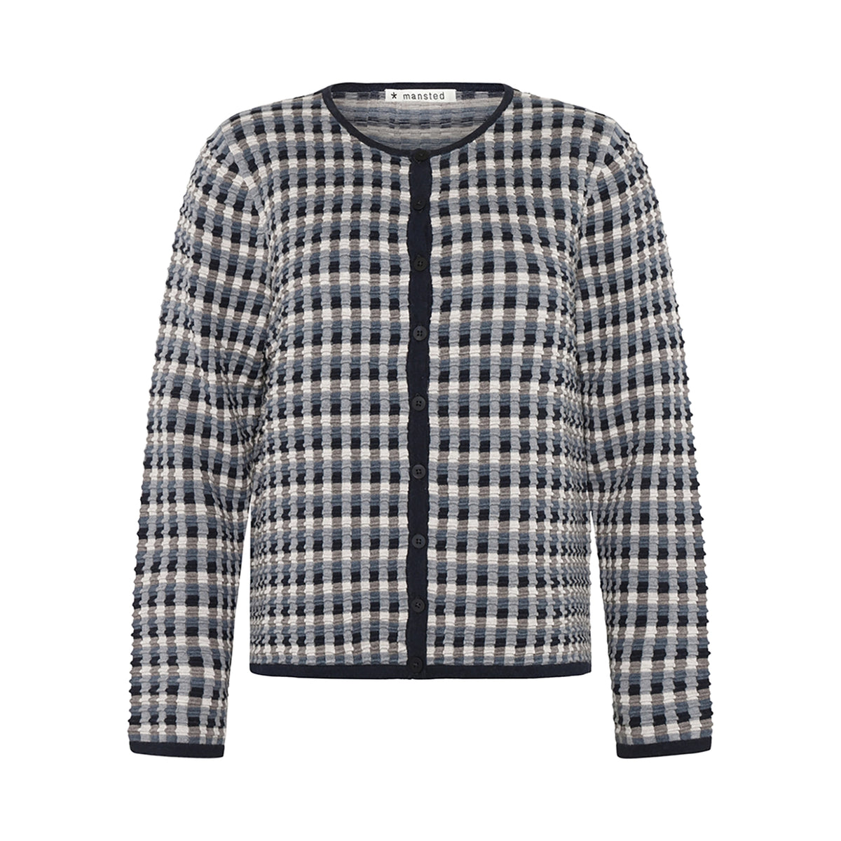Mansted Emilia Eco Raise Check in Grey