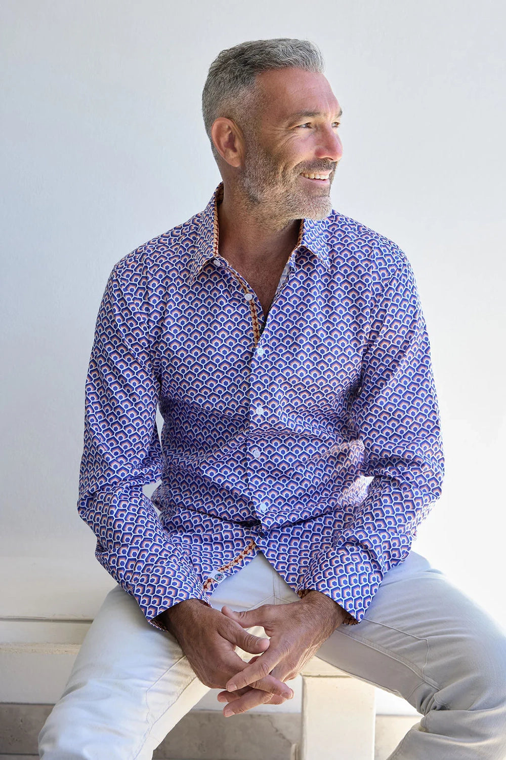 English Laundry Leeds L/S Shirt Lilac  ELW2011